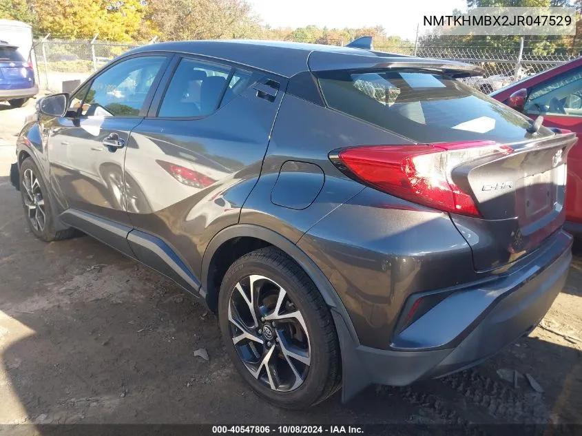 2018 Toyota C-Hr Xle Premium VIN: NMTKHMBX2JR047529 Lot: 40547806