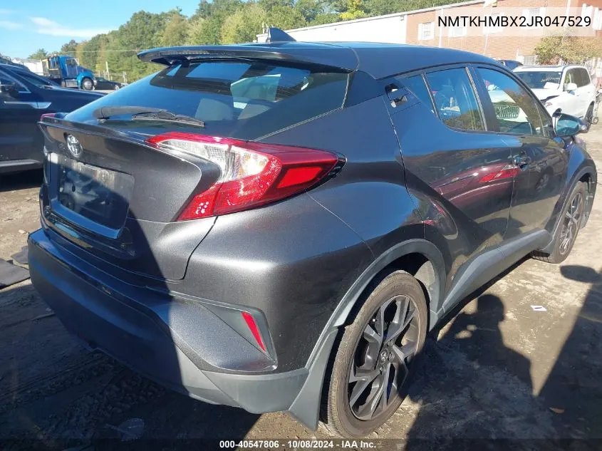 2018 Toyota C-Hr Xle Premium VIN: NMTKHMBX2JR047529 Lot: 40547806