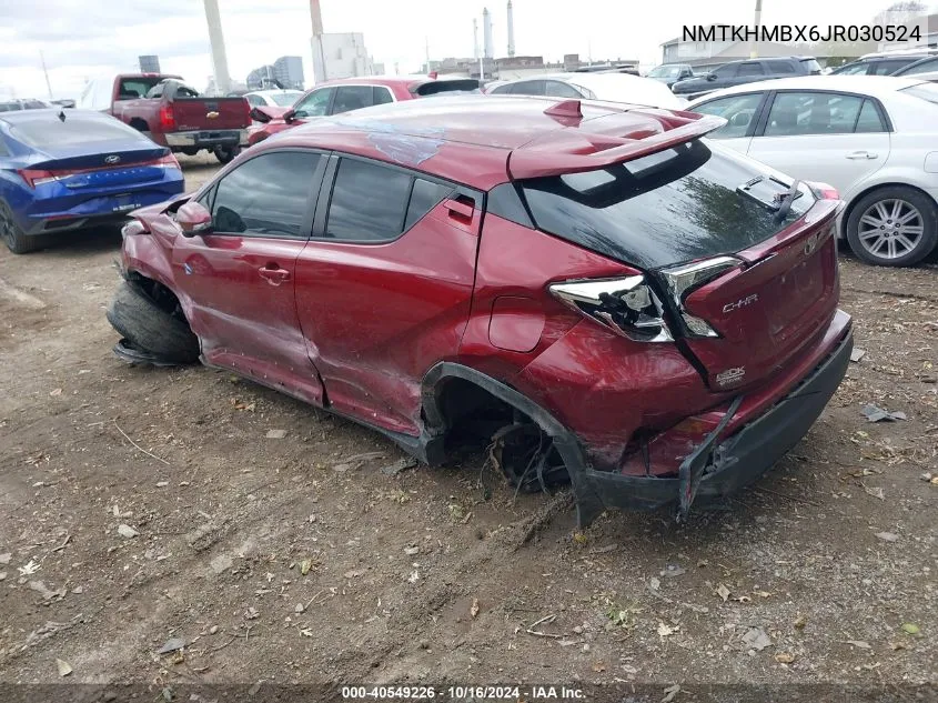 NMTKHMBX6JR030524 2018 Toyota C-Hr Xle