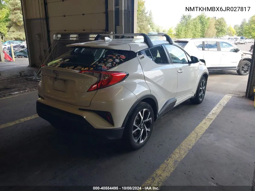 2018 Toyota C-Hr Xle Premium VIN: NMTKHMBX6JR027817 Lot: 40554495