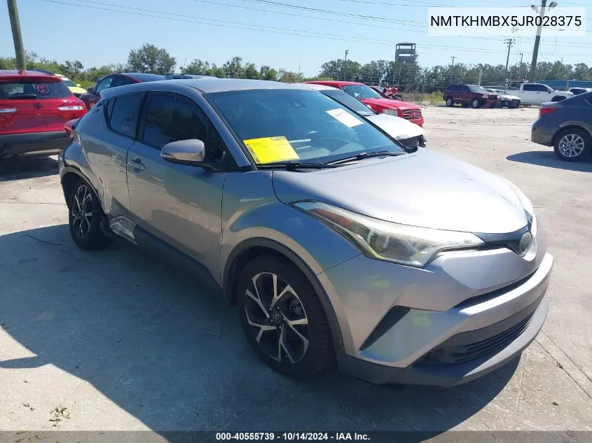 2018 Toyota C-Hr Xle VIN: NMTKHMBX5JR028375 Lot: 40555739