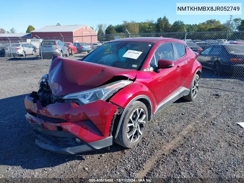 NMTKHMBX8JR052749 2018 Toyota C-Hr Xle Premium