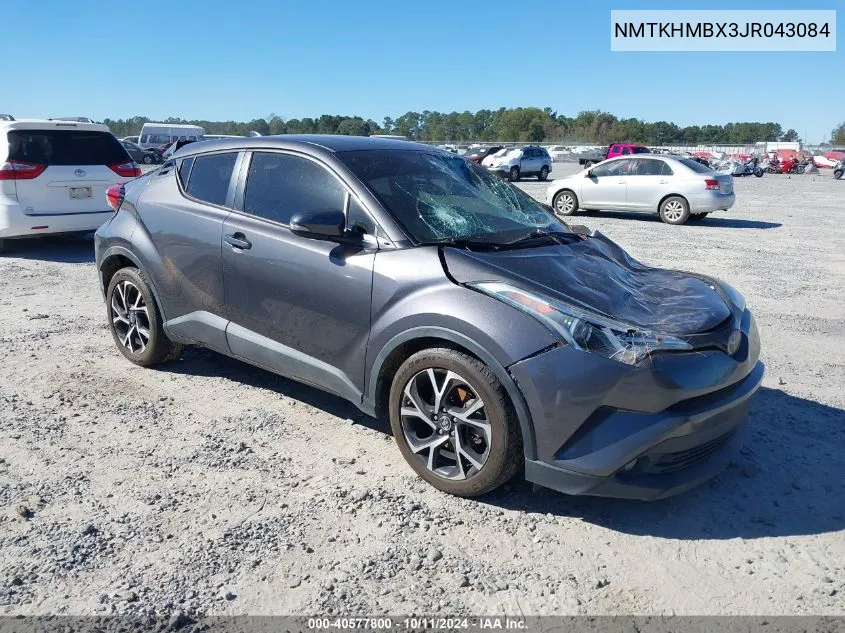 2018 Toyota C-Hr Xle/Xle Premium VIN: NMTKHMBX3JR043084 Lot: 40577800