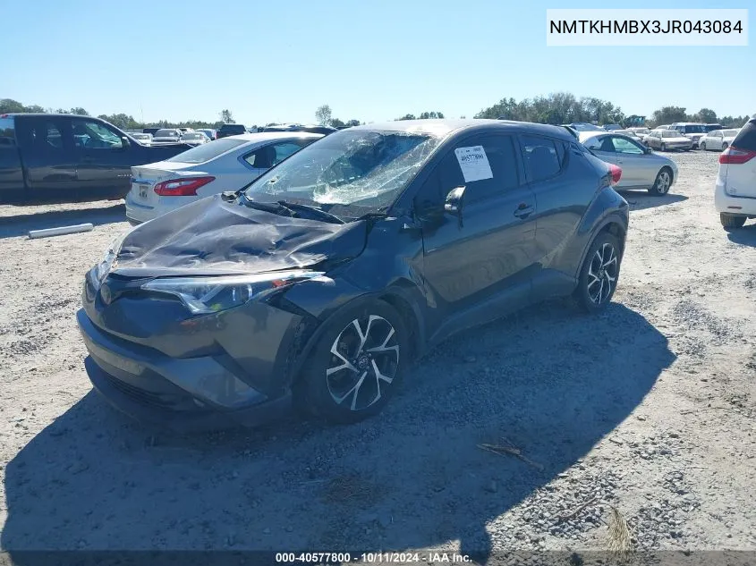 2018 Toyota C-Hr Xle/Xle Premium VIN: NMTKHMBX3JR043084 Lot: 40577800