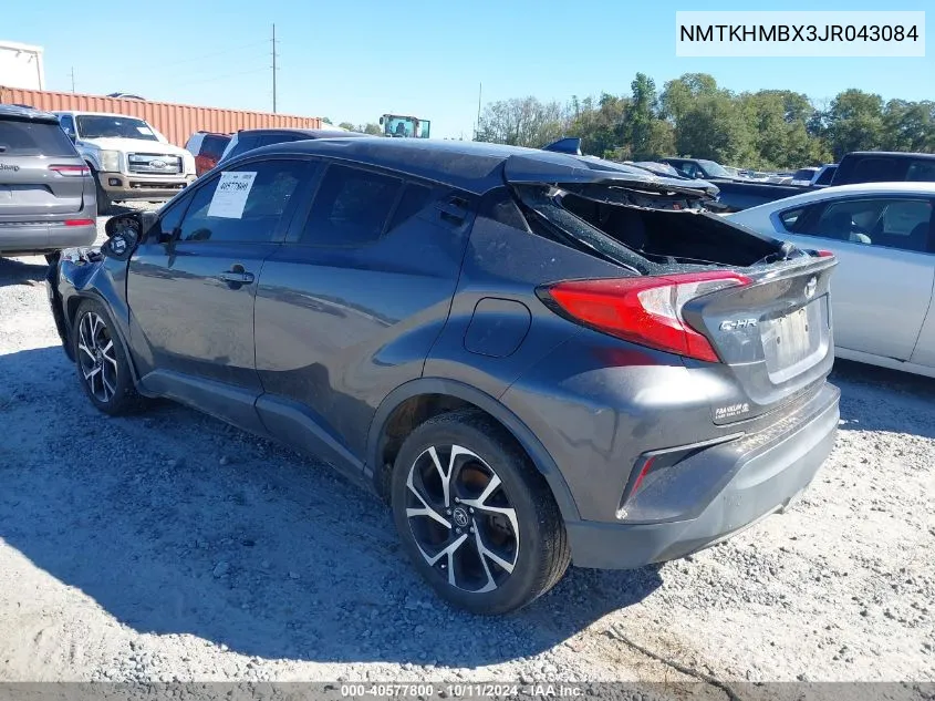 2018 Toyota C-Hr Xle/Xle Premium VIN: NMTKHMBX3JR043084 Lot: 40577800