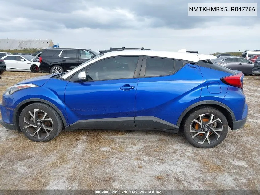 2018 Toyota C-Hr Xle Premium VIN: NMTKHMBX5JR047766 Lot: 40602093