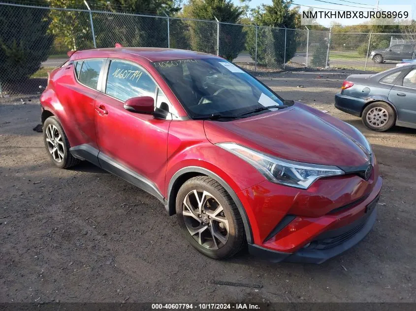 NMTKHMBX8JR058969 2018 Toyota C-Hr Xle/Xle Premium