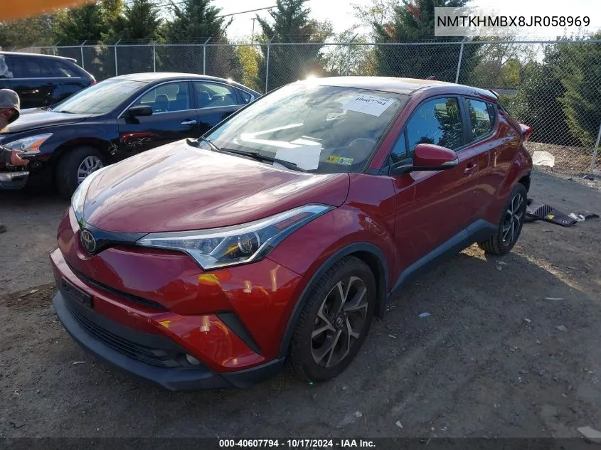 2018 Toyota C-Hr Xle/Xle Premium VIN: NMTKHMBX8JR058969 Lot: 40607794