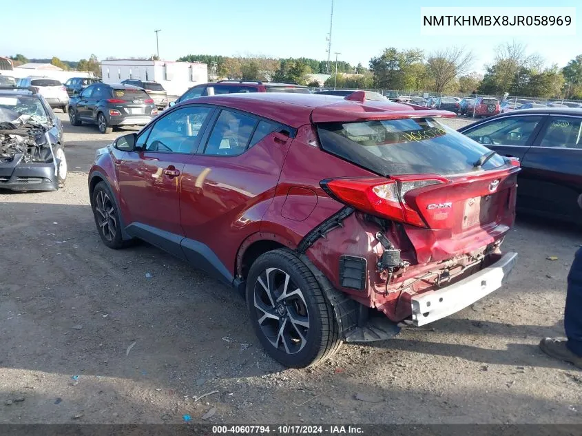 2018 Toyota C-Hr Xle/Xle Premium VIN: NMTKHMBX8JR058969 Lot: 40607794