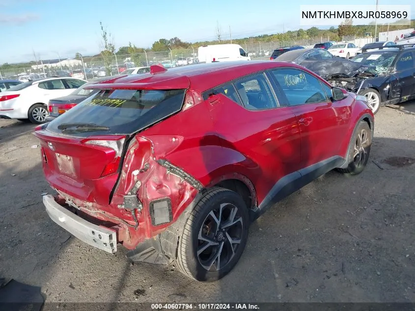 NMTKHMBX8JR058969 2018 Toyota C-Hr Xle/Xle Premium