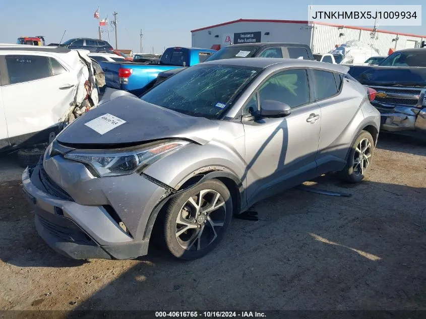 JTNKHMBX5J1009934 2018 Toyota C-Hr Xle