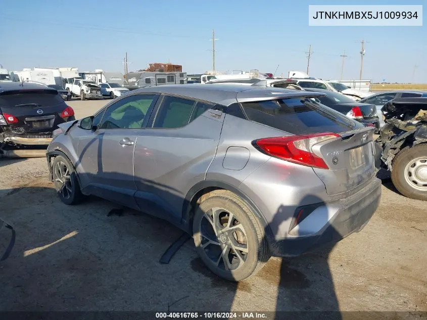 JTNKHMBX5J1009934 2018 Toyota C-Hr Xle