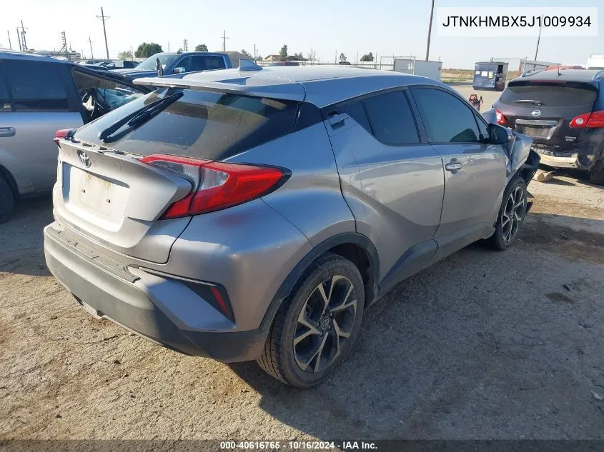 JTNKHMBX5J1009934 2018 Toyota C-Hr Xle