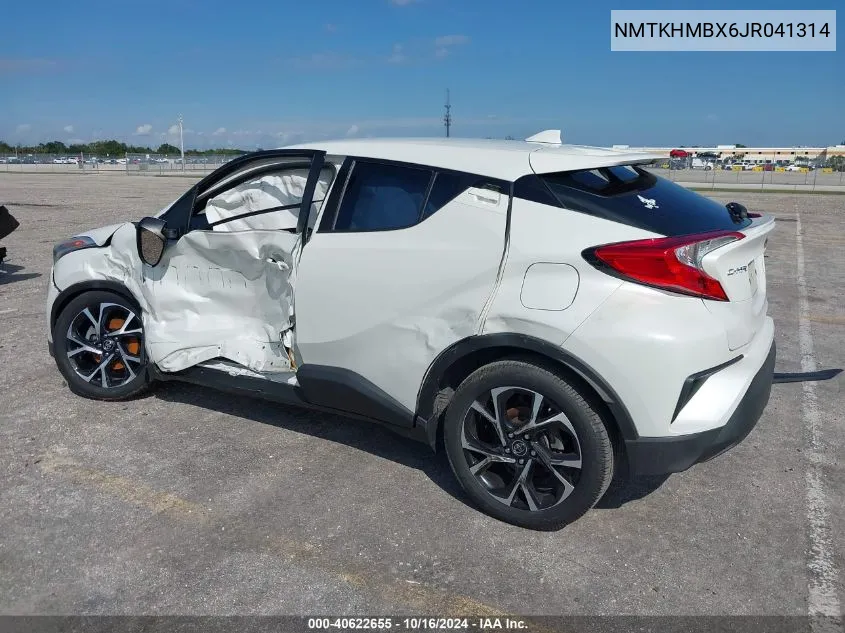 2018 Toyota C-Hr Xle Premium VIN: NMTKHMBX6JR041314 Lot: 40622655