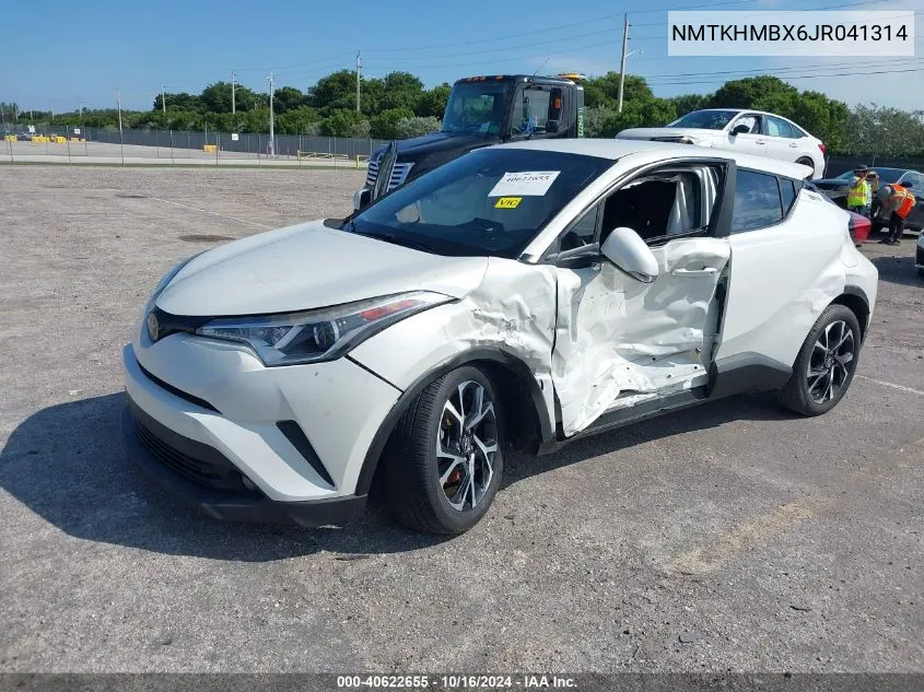 2018 Toyota C-Hr Xle Premium VIN: NMTKHMBX6JR041314 Lot: 40622655