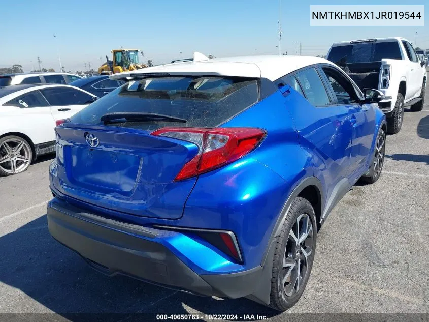 2018 Toyota C-Hr Xle Premium VIN: NMTKHMBX1JR019544 Lot: 40650763