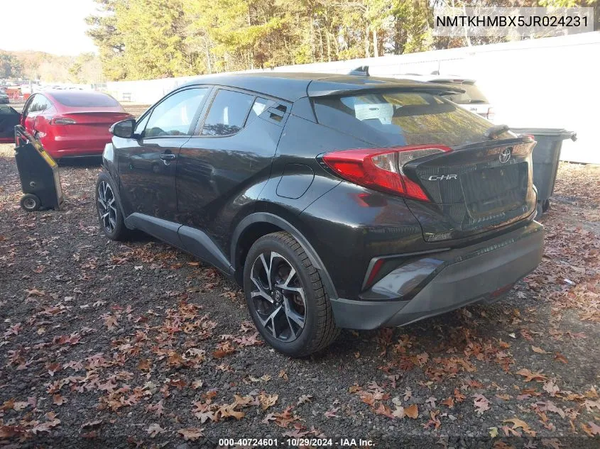 2018 Toyota C-Hr Xle Premium VIN: NMTKHMBX5JR024231 Lot: 40724601