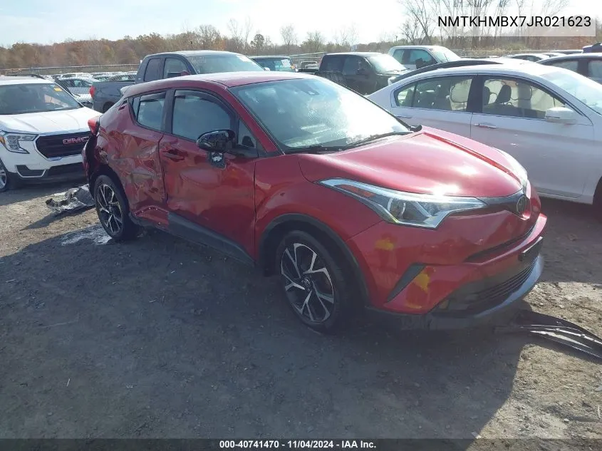 2018 Toyota C-Hr Xle Premium VIN: NMTKHMBX7JR021623 Lot: 40741470