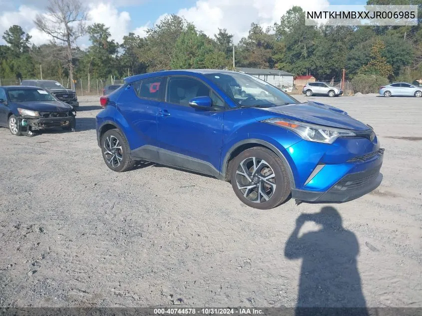 2018 Toyota C-Hr Xle VIN: NMTKHMBXXJR006985 Lot: 40744578