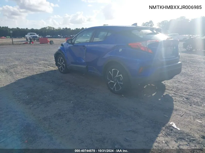 2018 Toyota C-Hr Xle VIN: NMTKHMBXXJR006985 Lot: 40744578