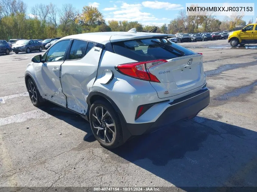 2018 Toyota C-Hr Xle Premium VIN: NMTKHMBXXJR037153 Lot: 40747154