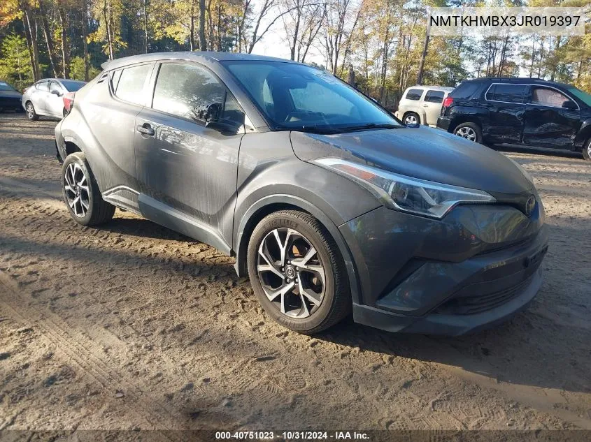 2018 Toyota C-Hr Xle VIN: NMTKHMBX3JR019397 Lot: 40751023