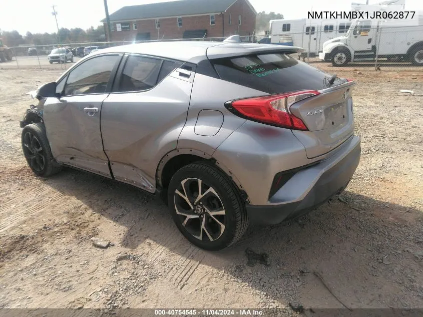 2018 Toyota C-Hr Xle VIN: NMTKHMBX1JR062877 Lot: 40754545