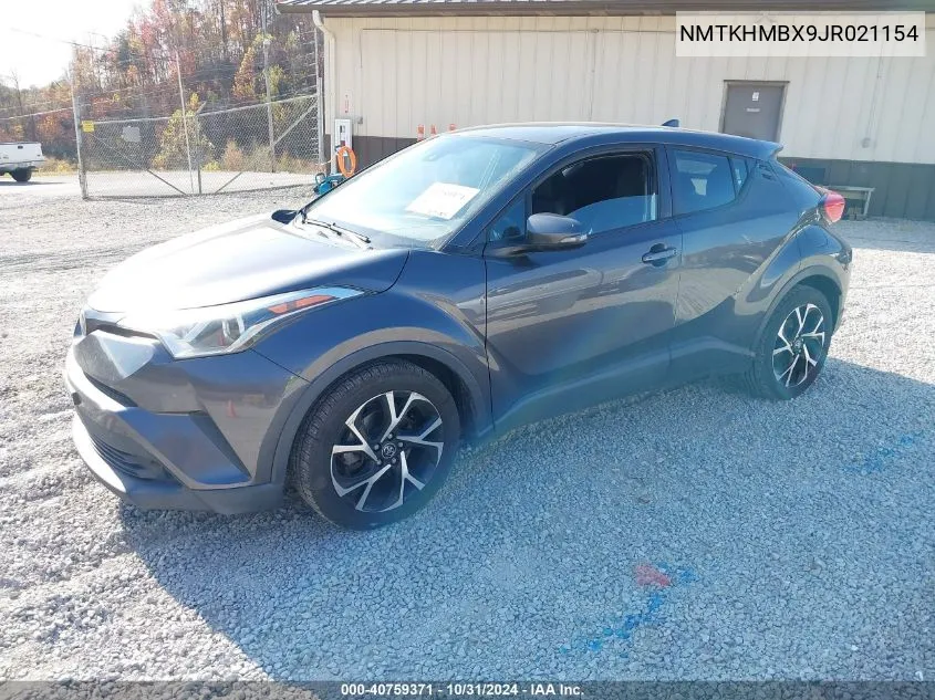 2018 Toyota C-Hr Xle VIN: NMTKHMBX9JR021154 Lot: 40759371