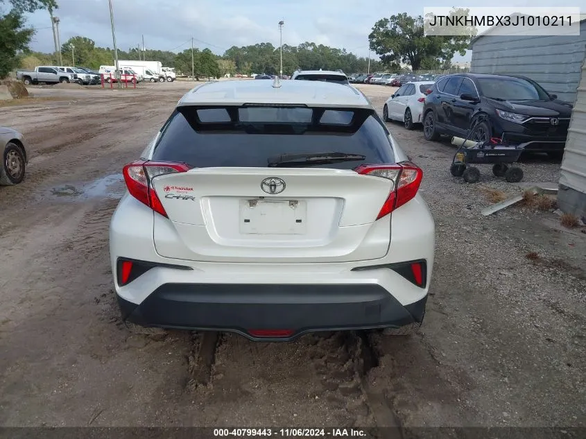 2018 Toyota C-Hr Xle Premium VIN: JTNKHMBX3J1010211 Lot: 40799443