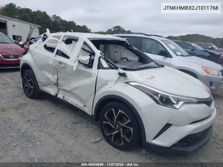 JTNKHMBX2J1011768 2018 Toyota C-Hr Xle Premium