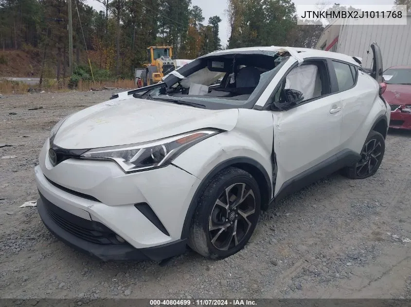 JTNKHMBX2J1011768 2018 Toyota C-Hr Xle Premium