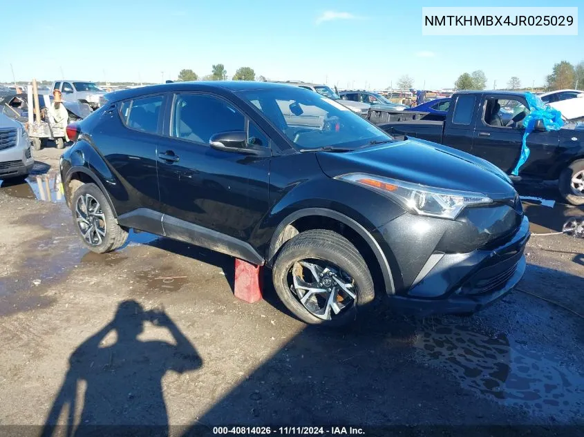 2018 Toyota C-Hr Xle Premium VIN: NMTKHMBX4JR025029 Lot: 40814026