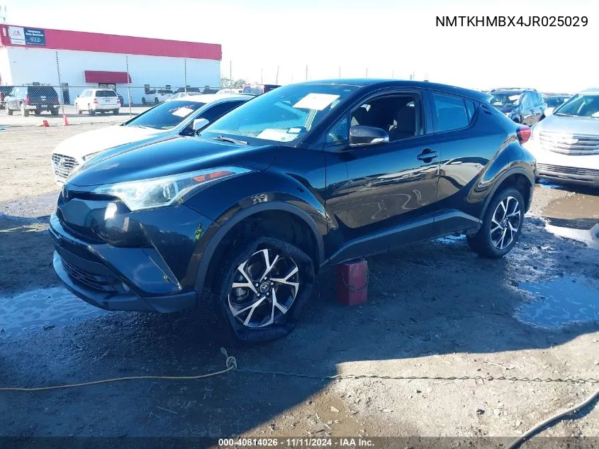 2018 Toyota C-Hr Xle Premium VIN: NMTKHMBX4JR025029 Lot: 40814026