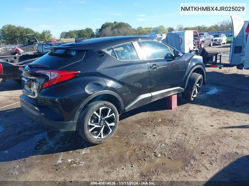 2018 Toyota C-Hr Xle Premium VIN: NMTKHMBX4JR025029 Lot: 40814026