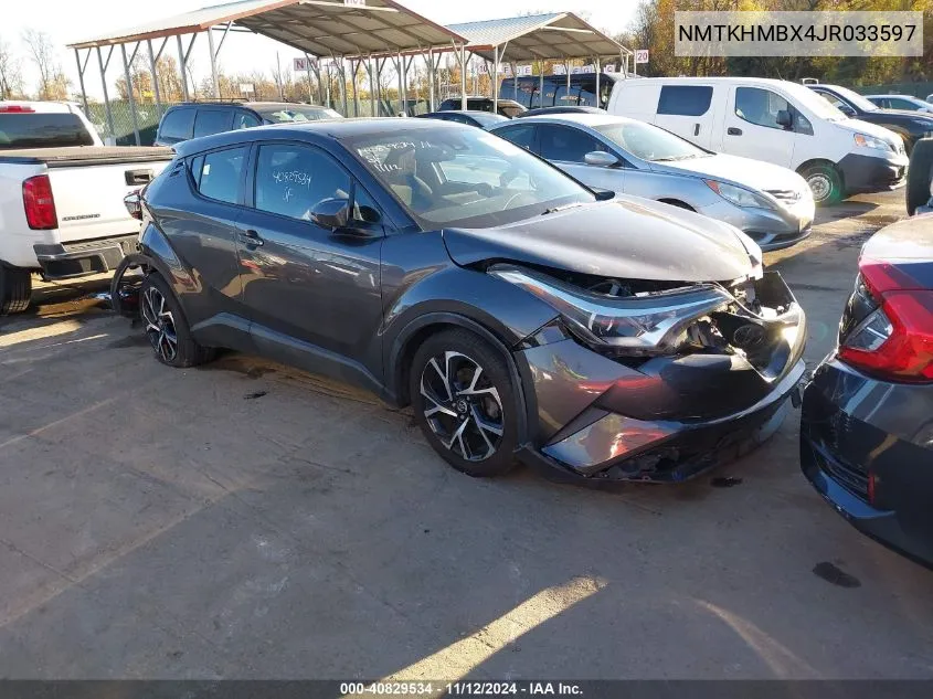 2018 Toyota C-Hr Xle VIN: NMTKHMBX4JR033597 Lot: 40829534