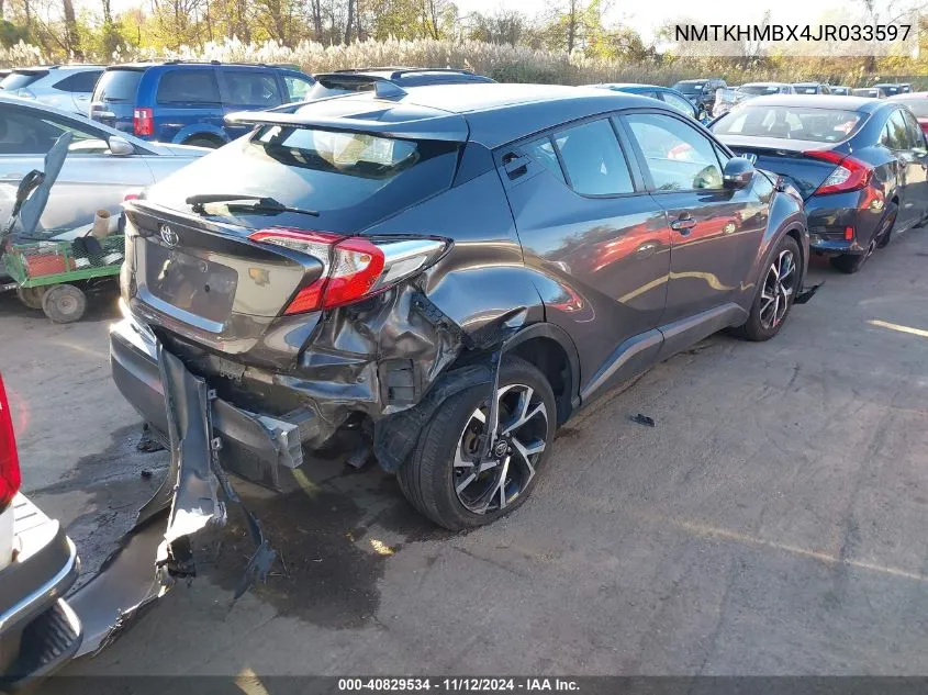 2018 Toyota C-Hr Xle VIN: NMTKHMBX4JR033597 Lot: 40829534