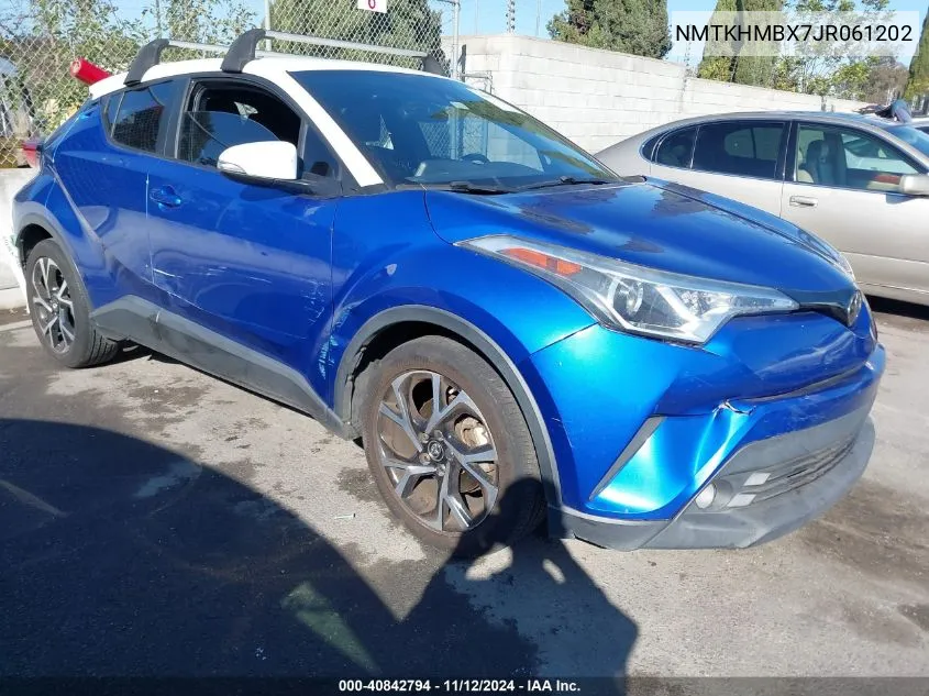 NMTKHMBX7JR061202 2018 Toyota C-Hr Xle Premium