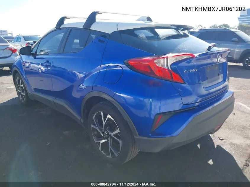 NMTKHMBX7JR061202 2018 Toyota C-Hr Xle Premium