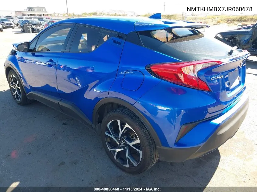 2018 Toyota C-Hr Xle VIN: NMTKHMBX7JR060678 Lot: 40856468