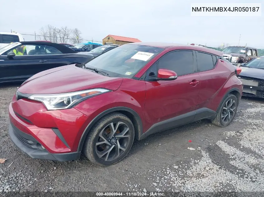 2018 Toyota C-Hr Xle Premium VIN: NMTKHMBX4JR050187 Lot: 40869944