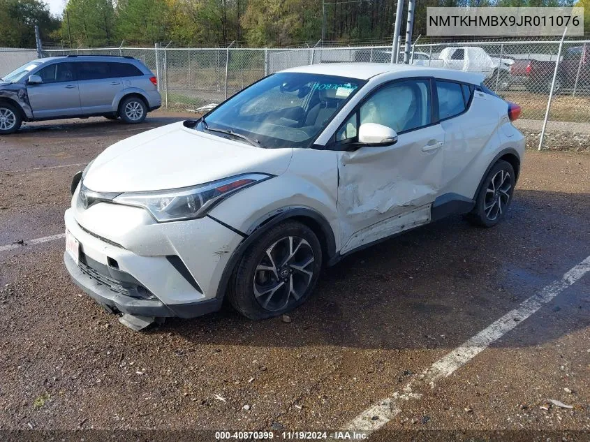 2018 Toyota C-Hr Xle VIN: NMTKHMBX9JR011076 Lot: 40870399