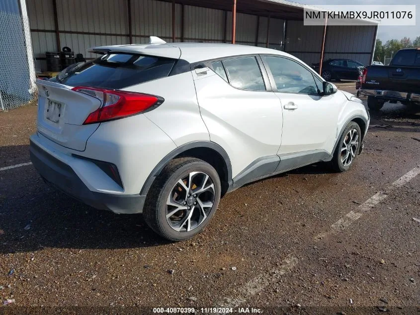 2018 Toyota C-Hr Xle VIN: NMTKHMBX9JR011076 Lot: 40870399