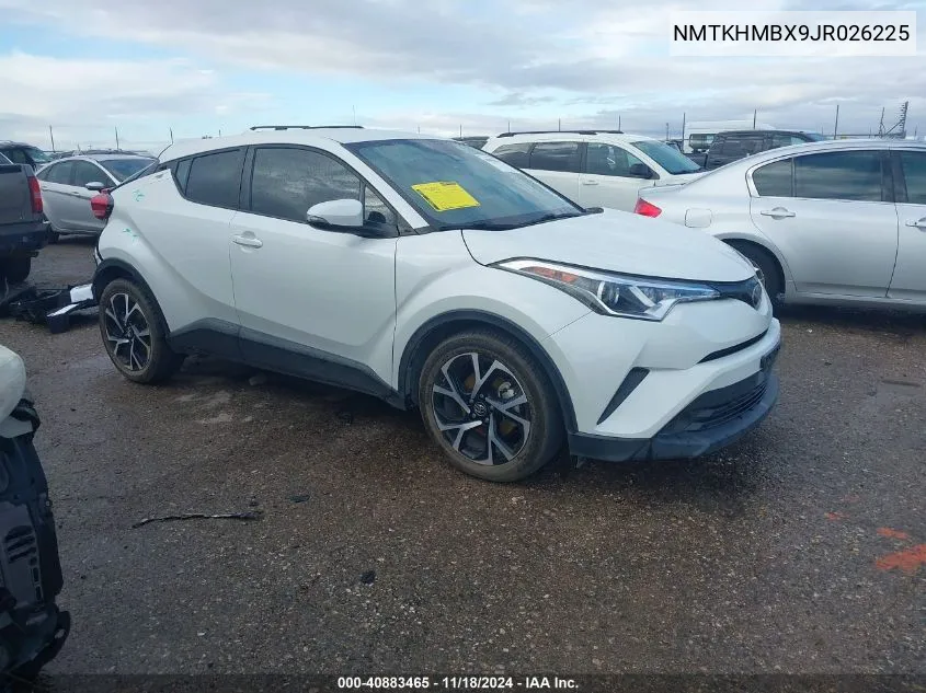 2018 Toyota C-Hr Xle VIN: NMTKHMBX9JR026225 Lot: 40883465