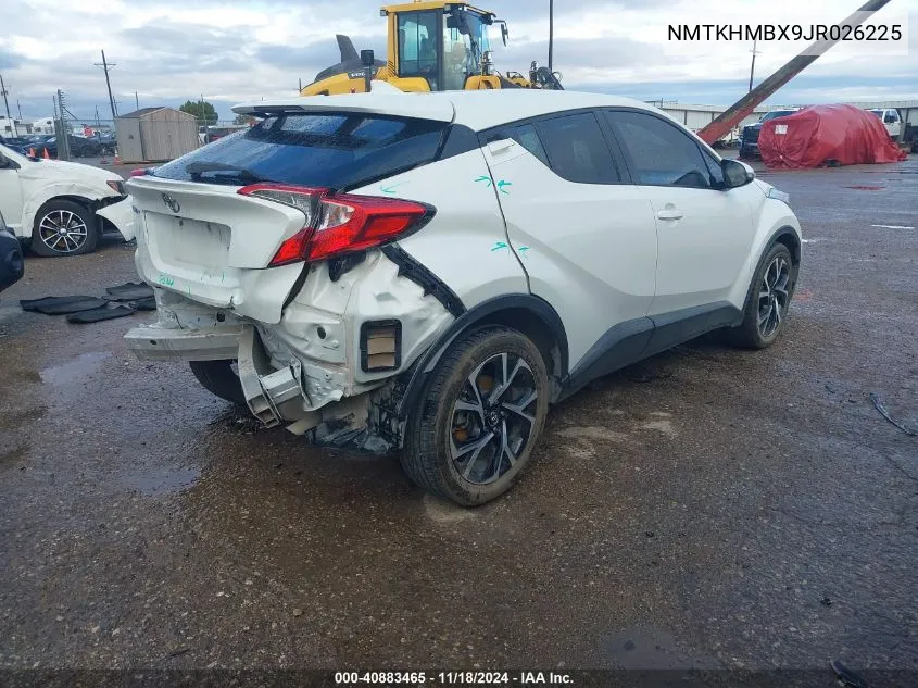 2018 Toyota C-Hr Xle VIN: NMTKHMBX9JR026225 Lot: 40883465