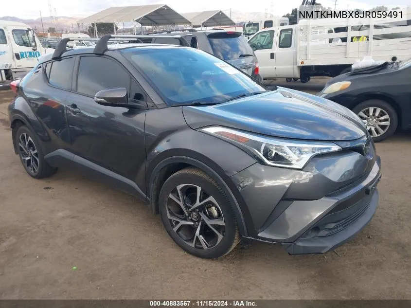 2018 Toyota C-Hr Xle VIN: NMTKHMBX8JR059491 Lot: 40883567