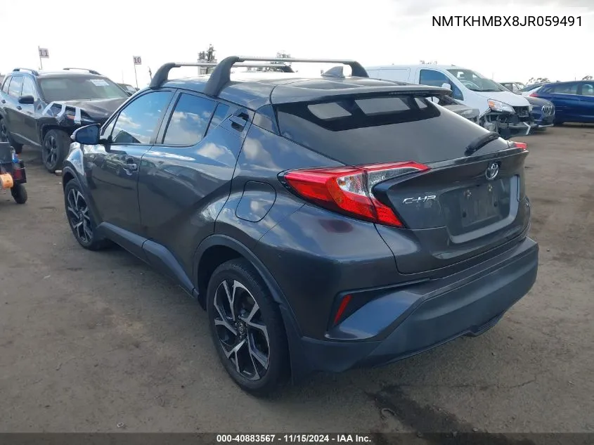 2018 Toyota C-Hr Xle VIN: NMTKHMBX8JR059491 Lot: 40883567