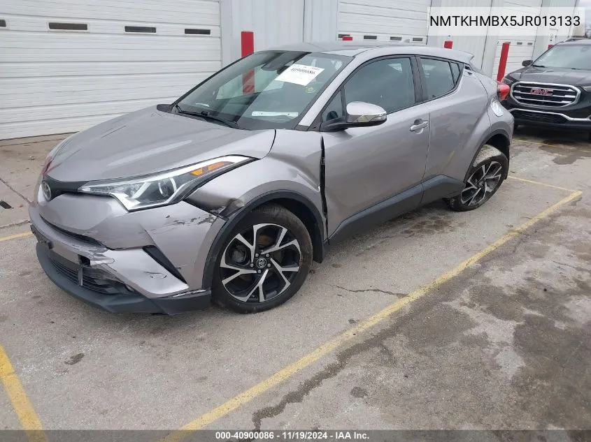 2018 Toyota C-Hr Xle Premium VIN: NMTKHMBX5JR013133 Lot: 40900086