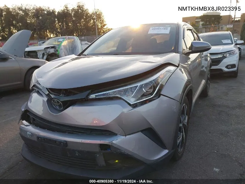 2018 Toyota C-Hr Xle VIN: NMTKHMBX8JR023395 Lot: 40905380