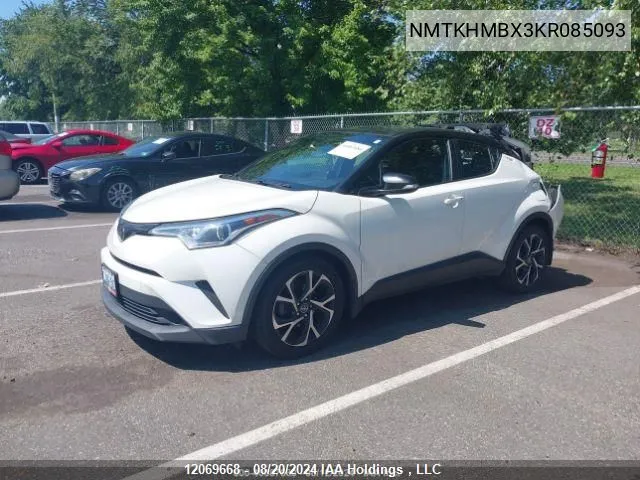 2019 Toyota C-Hr Base (Cvt)/Xle VIN: NMTKHMBX3KR085093 Lot: 12069668