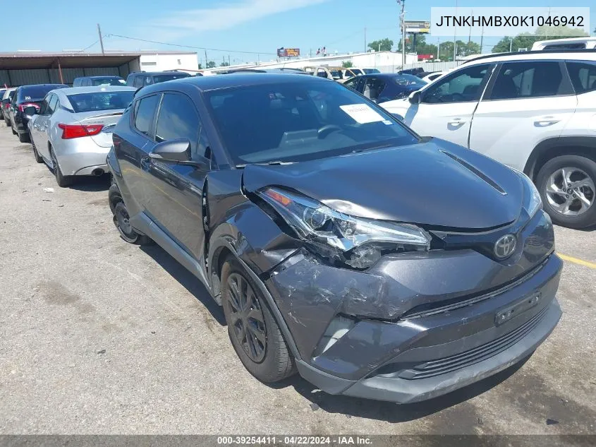 2019 Toyota C-Hr Le VIN: JTNKHMBX0K1046942 Lot: 39254411